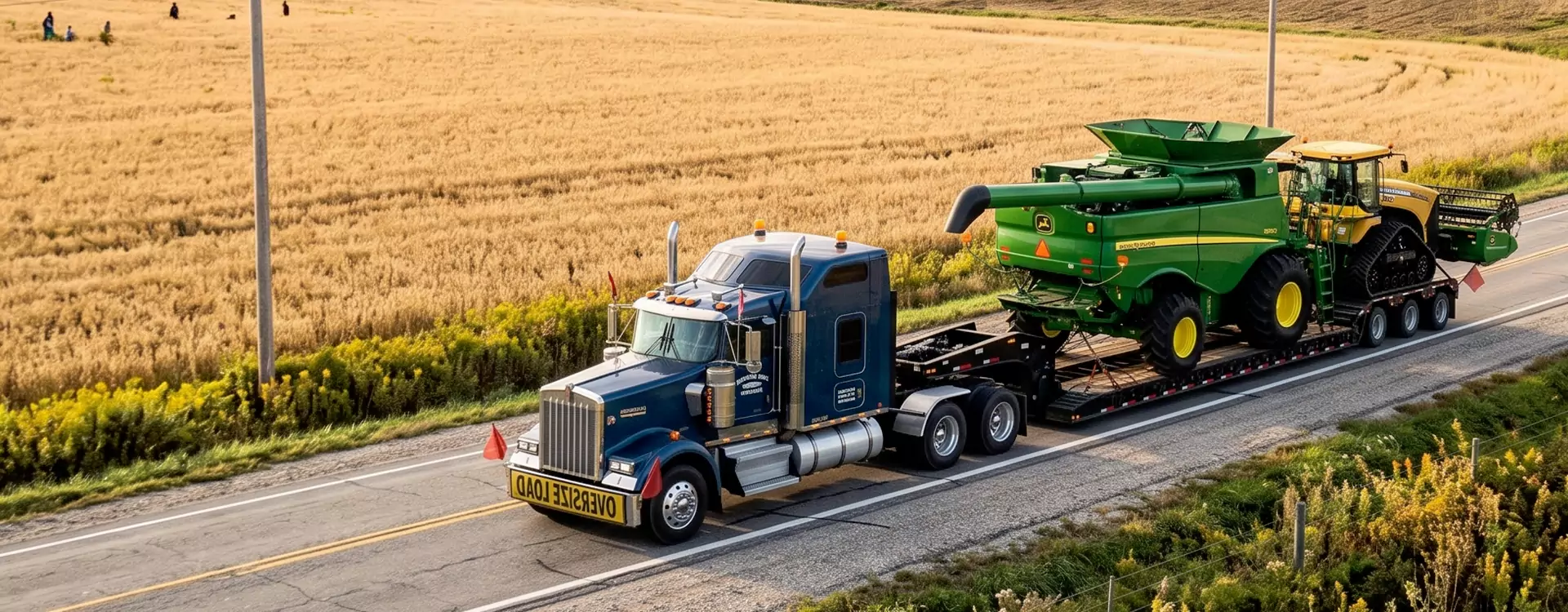 Farm Equipment Hauling Illinois,IL