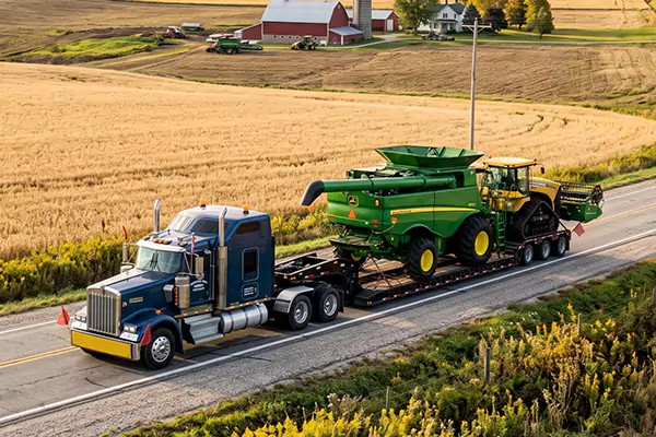 Farm Equipment Hauling Illinois,IL